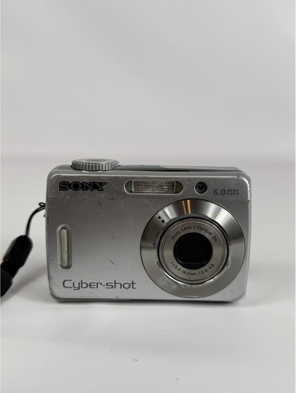 Sony Cybershot DSC-S500 6.0MP Compact Digital Camera Silver Parts/ Repair